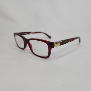 Dolce & Gabbana DG 3170 Eyeglasses Frames Red Marble Mosaic Gold Logo 51-18-135